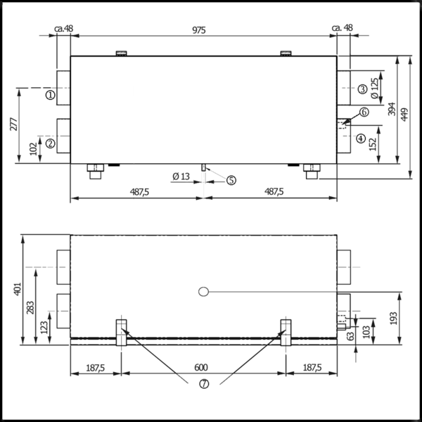 Reco-Boxx Mini/L IM0002133.PNG Kompaktes, besonders effektives und sehr leises Wärmerückgewinnungsgerä., Passivhausgeeignet. Besonders für Einliegerwohnungen und Geschosswohnungsbau geeignet.