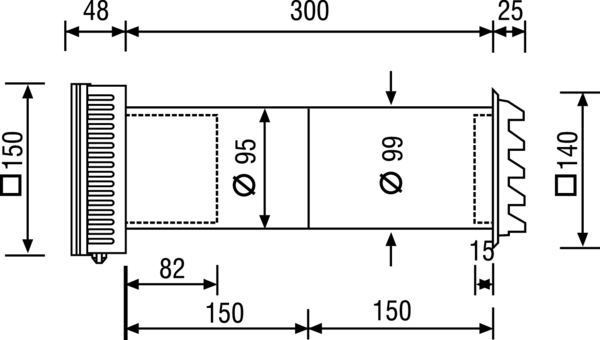 Fresh 90 SP-F90 IM0018931.PNG Außenluftdurchlass (ALD) nach DIN 1946-6. Wandventil mit manuell stufenloser Einstellung und Filter, ohne Schalldämmung