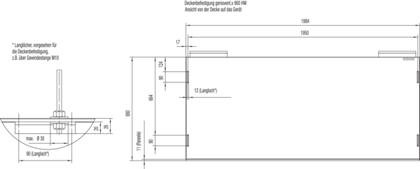 geniovent.x 900 H W-E-K2 IM0019516.PNG Dezentrales RLT Gerät mit sehr hoher Wärmerückgewinnung.  Mit Enthalpie-Wärmetauscher, Außen- und Fortluftanschlüsse auf der Rückseite, Abluft über Kanal, Zuluft am Gerät, Zuluftseite und Elektroseite mit Paneele verkleidet. CO2-Sensor im Gerät integriert. Mit App zur mobilen Geräte-Ansteuerung.