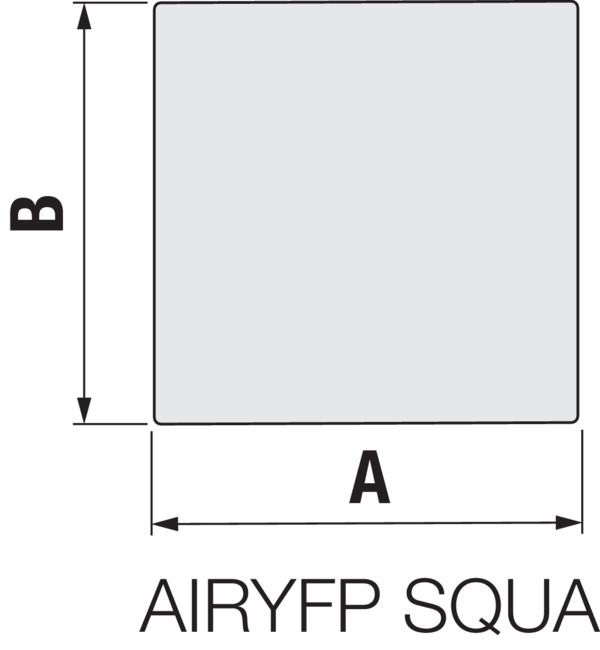 AIRYFP-SQUA-100 IM0019735.PNG Frontplatte für das Zu- und Abluftventil AIRY.