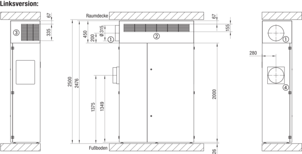 geniovent.x 600 / 900 S Topbox Standard-L IM0019848.PNG Topbox Standard für geniovent.x 600/900 S BL (Brüstungsvarianten mit seitlichem Außenluftanschluss nach links). Die geniovent.x 600/900 Topbox Standard-L ist nur in Verbindung mit dem Lüftungskompaktgerät geniovent.x 600/900 S BL verwendbar!