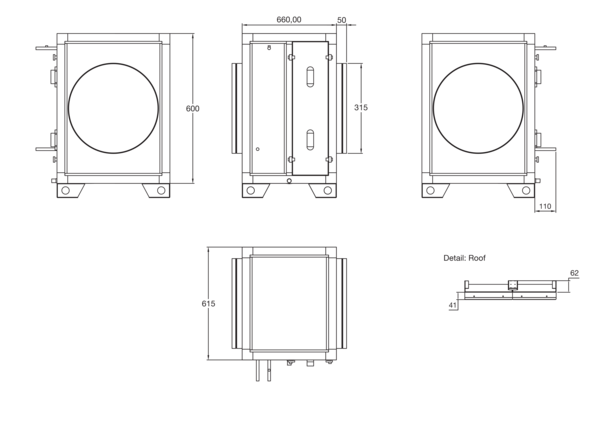 NHKR-MV4512-H-CCDX1 2NC IM0022707.PNG Ext. Kühlregister (DX). Als Nachheiz- und Kühlregister NHKR mittels zusätzlichem Change-over Sensor [Art.-Nr. 0043.2766] einsetzbar.