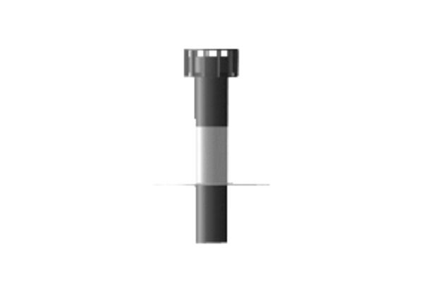 MVDZ-125-FK IM0011606.PNG Dachhaube DN 125 für Zuluft einschliesslich Alu-Klebeflansch AF für Flachdach (ohne Dachneigung, Kaltdach) und Befestigungsschelle.